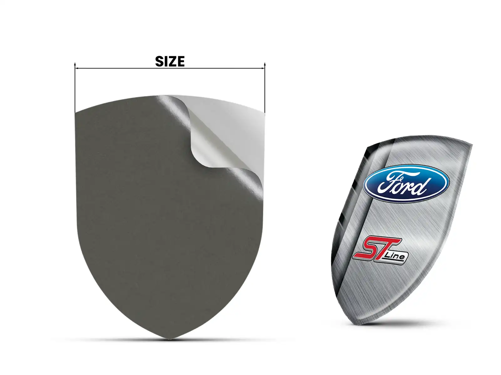 Ford Autocollants Fenêtre Auto Style Course Perso